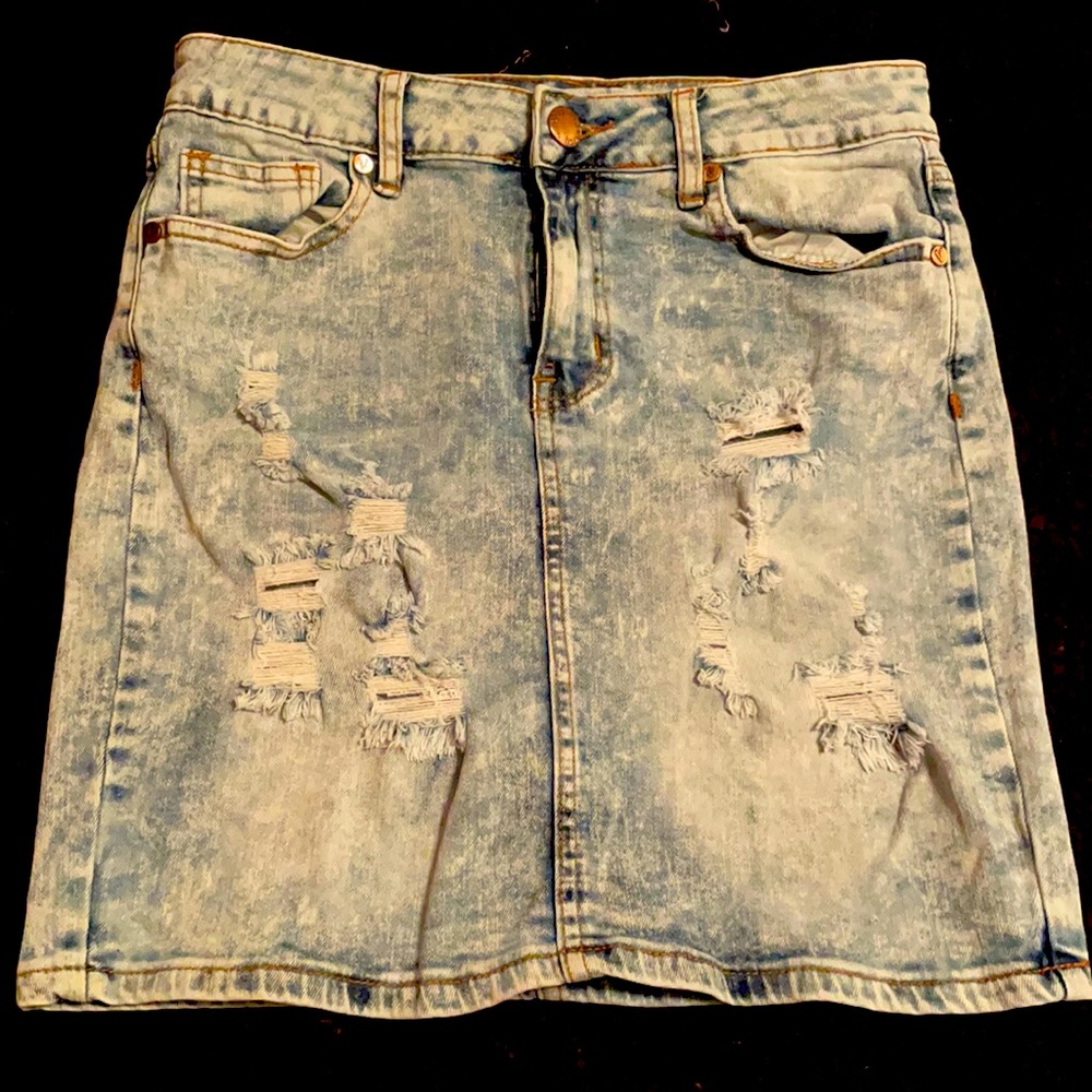 Jean skirt